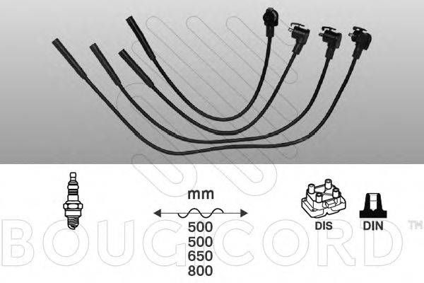 BOUGICORD 4150 Комплект дротів запалення
