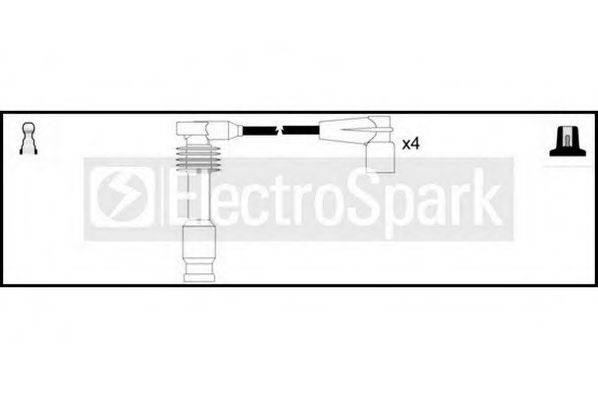 STANDARD OEK010 Комплект дротів запалення