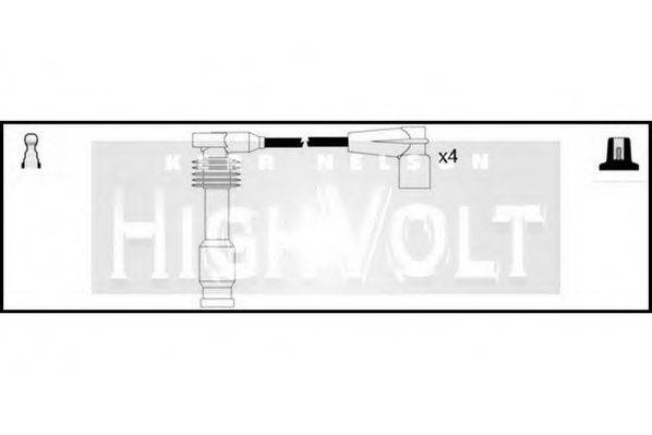 STANDARD OEF118 Комплект дротів запалення