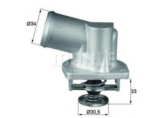 MAHLE ORIGINAL TI13292D Термостат, що охолоджує рідину
