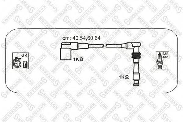 STELLOX 1038128SX Комплект дротів запалення