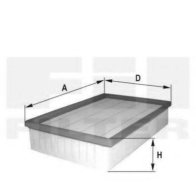 FIL FILTER HP2008 Повітряний фільтр