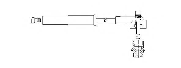 BREMI 89369 Провід запалювання