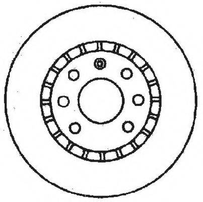 BENDIX 561488BC гальмівний диск