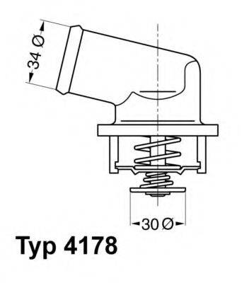 WAHLER 417892D Термостат, що охолоджує рідину